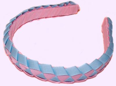  Two toned Braided HeadBands 